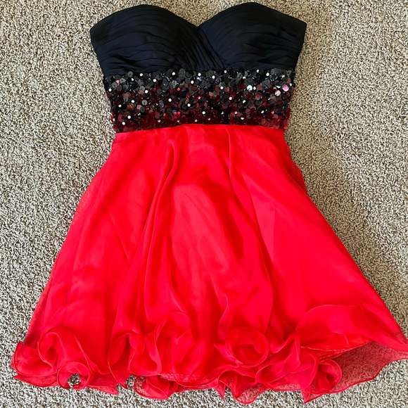 Sequin Party Grad Prom Dress - Picture 1 of 7